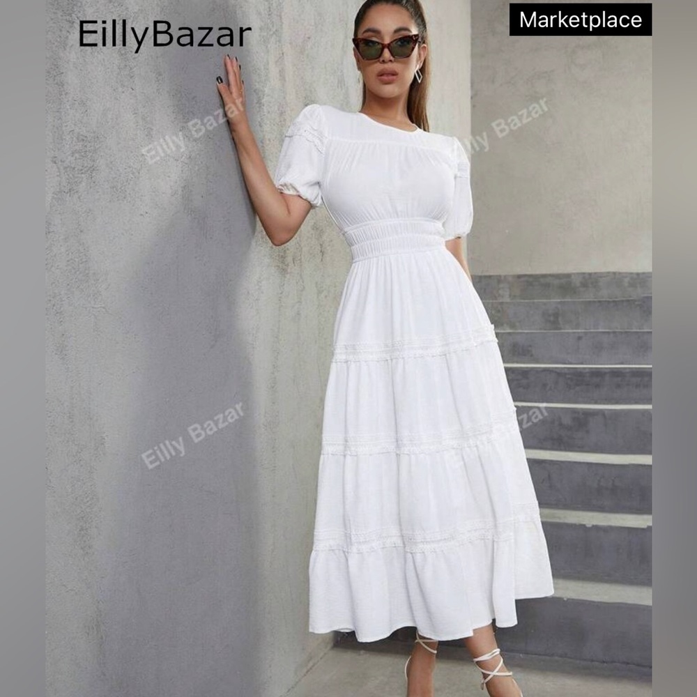 White dress